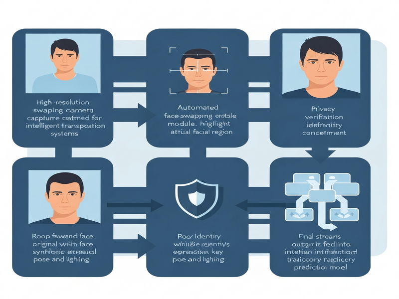 Dual‑purpose face‑swapping pipeline illustration